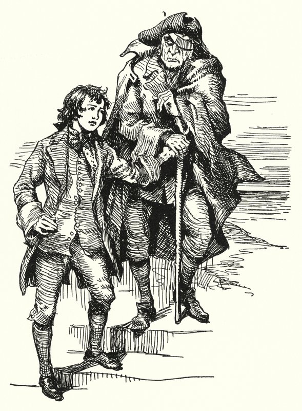 Ostrov pokladů (litho) od English School