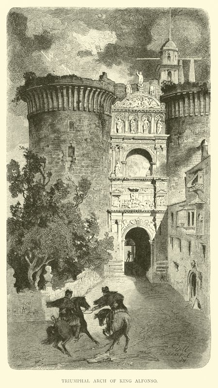 Triumfální oblouk krále Alfonse od English School