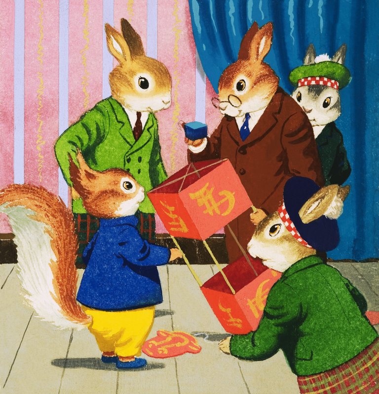 Tufty a drak od English School
