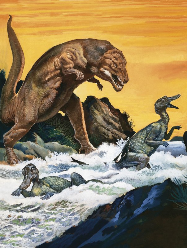 Tyrannosaurus Rex útočí od English School