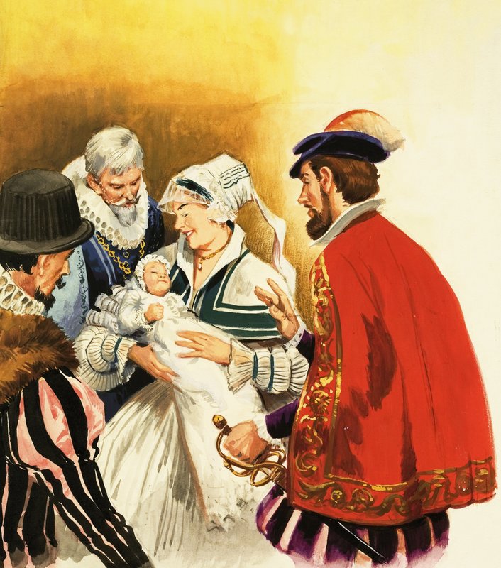 Neznámá matka a dítě od English School
