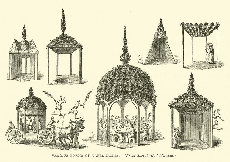 Různé formy Tabernacles od English School