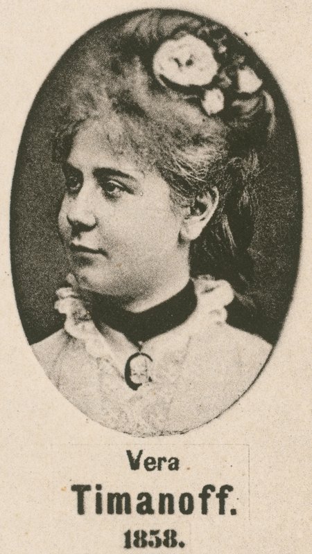 Vera Timanoff (rytina) od English School