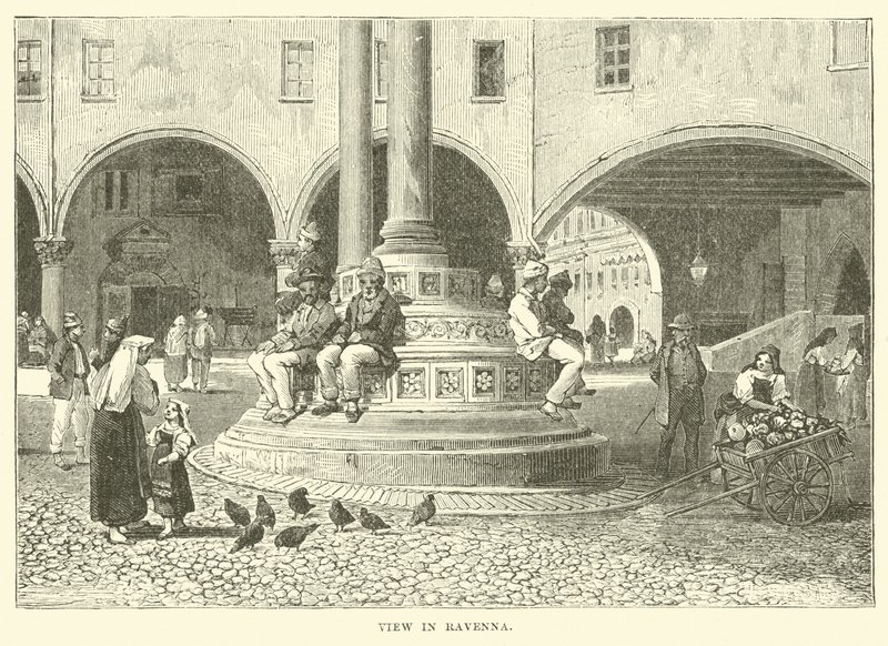 Pohled v Ravenně od English School