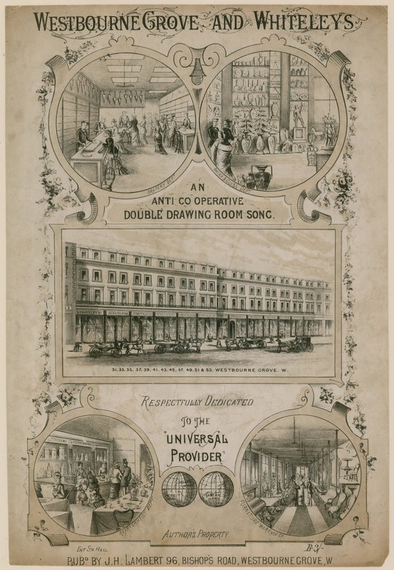 Westbourne Grove a Whiteleys od English School