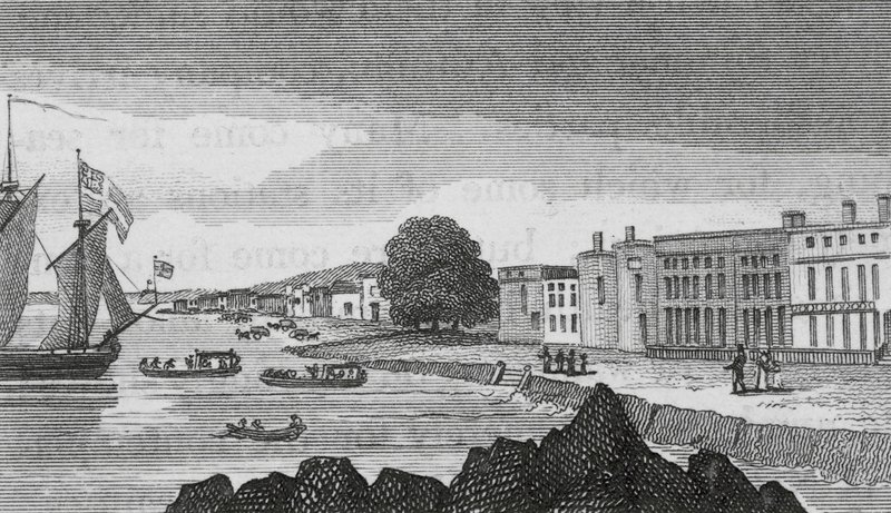 Weymouth (rytina) od English School