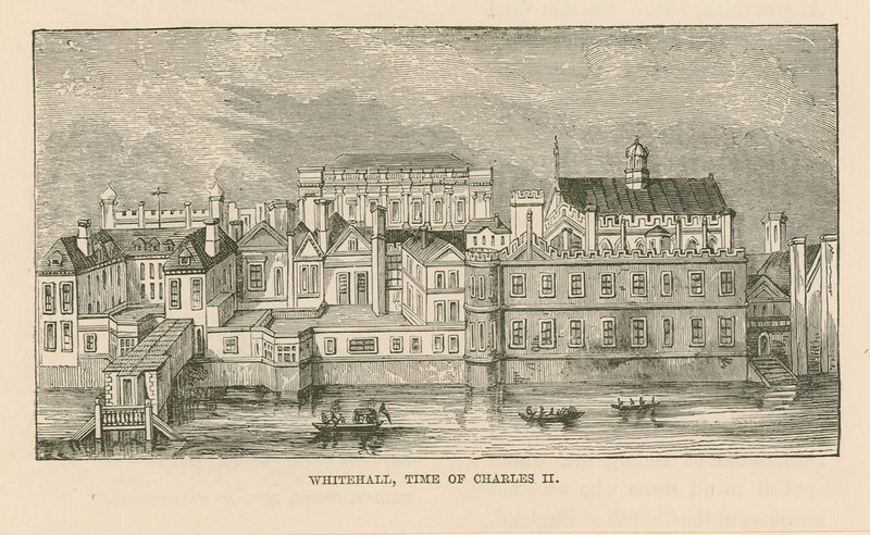 Whitehall od řeky Temže od English School