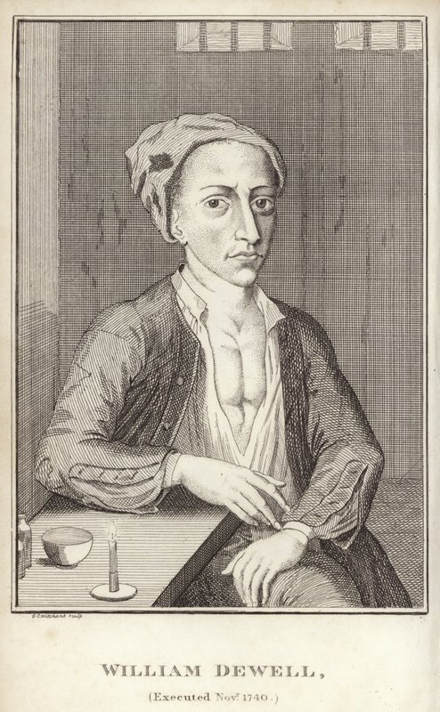William Dewell, popraven listopadu 1740 od English School