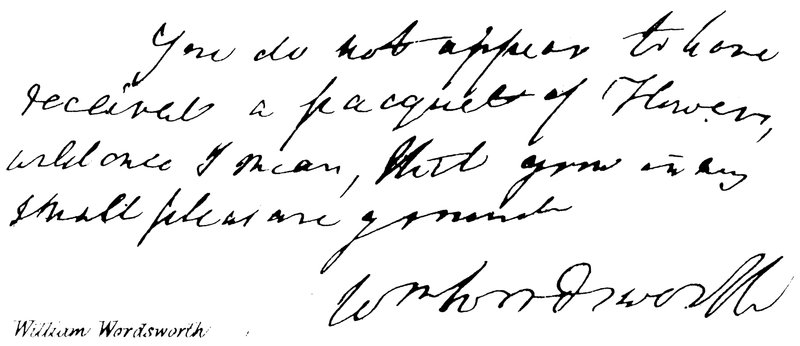 William Wordsworth od English School