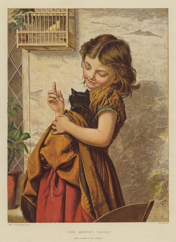 Nesmíš se dotýkat (chromolitho) od English School