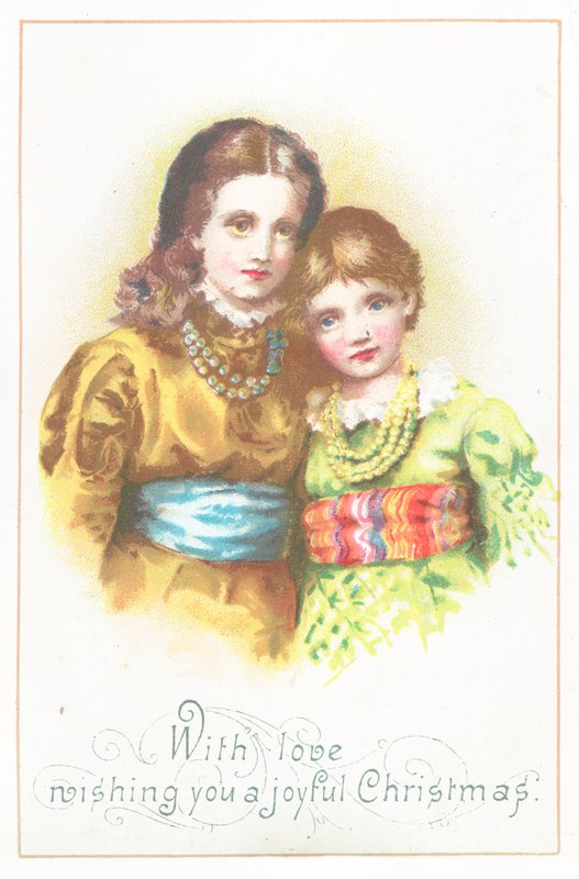 Mladé dívky, vánoční přání od English School