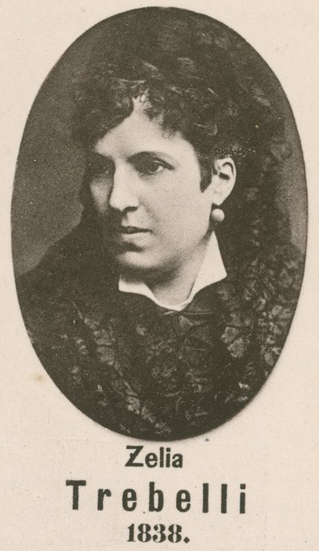 Zelia Trebelli (rytiny) od English School