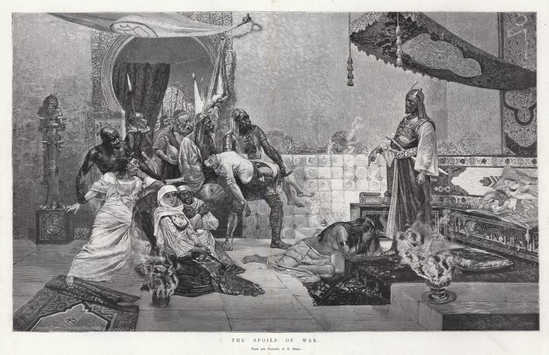 The Spoils of War (rytina) od Enrique Serra