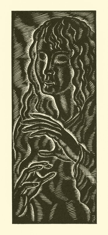 Slepá dívka od Eric Gill
