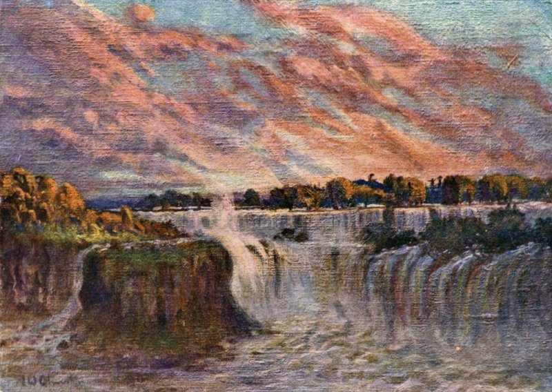 Vodopády Iguazu od Ernest William Christmas