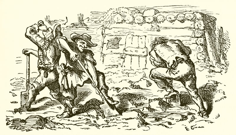 Manžel a jeho synové od Ernest Henry Griset
