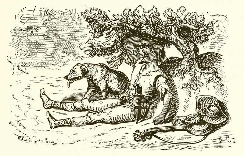 Vítr a Slunce od Ernest Henry Griset