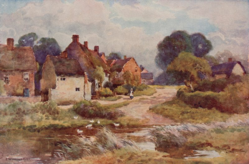 "Žebrák" (barva litho) od Ernest William Haslehust
