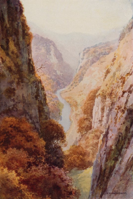 Dovedale (barva lito) od Ernest William Haslehust