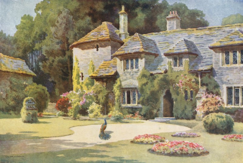 Godlingstone Manor, Swanage (barevní členové) od Ernest William Haslehust