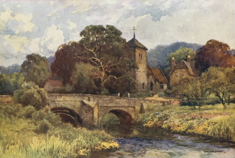 Mordiford (barva lito) od Ernest William Haslehust