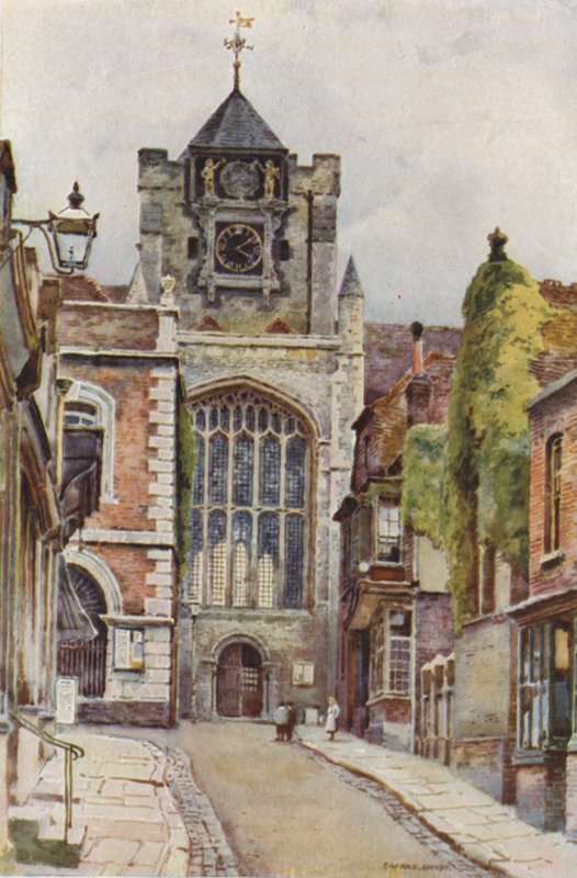 Žitný kostel (barva lito) od Ernest William Haslehust