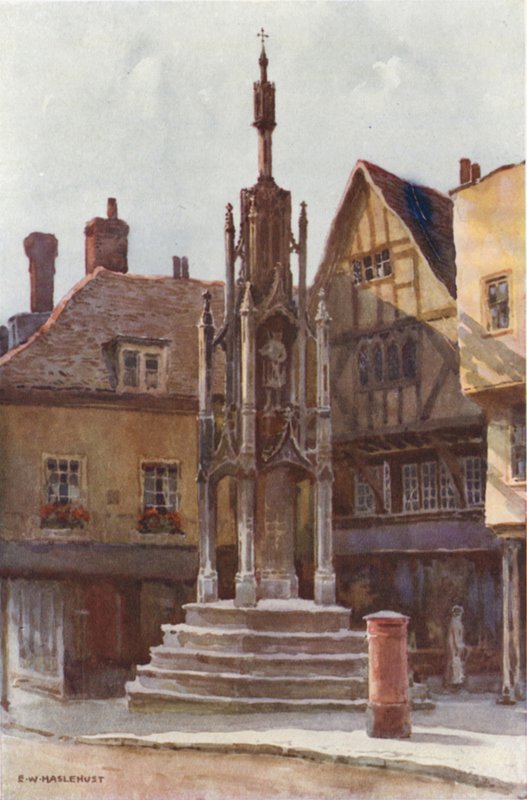 Máselný kříž (barva lito) od Ernest William Haslehust