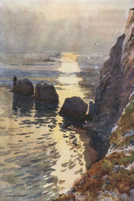 The Needles (barva lito) od Ernest William Haslehust