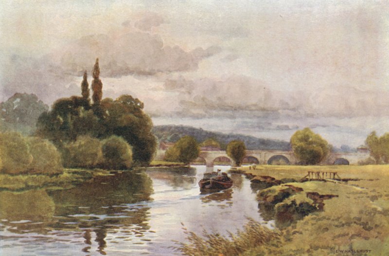 Wallingford (barva lito) od Ernest William Haslehust