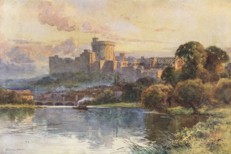 Windsor (barva lito) od Ernest William Haslehust