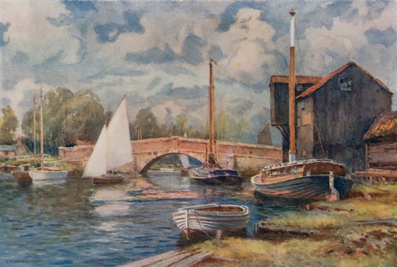 Wroxham Bridge (colour litho)   1404034   cs       czech Successfully Translated  Original: Bandbox Design Translat: Bandbox Design 1223915 cs czech Successfully Translated Original: Three Women Strolling in the Countryside Translat: Three Women Strolling  od Ernest William Haslehust