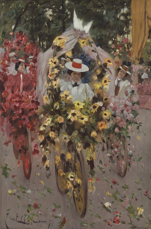 Cyklistický karneval od Ernst Heilemann