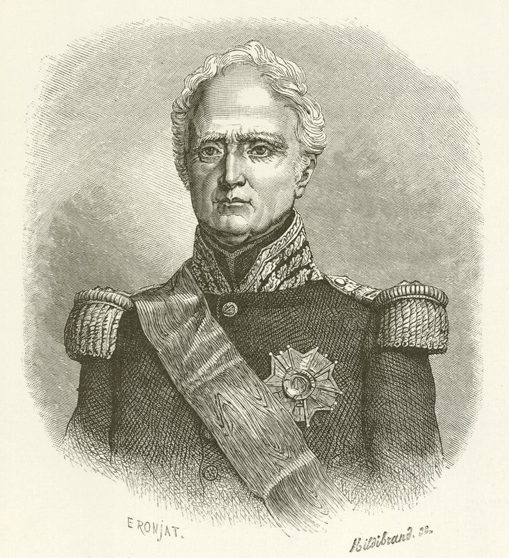 Maršál Thomas Bugeaud od Etienne Antoine Eugene Ronjat