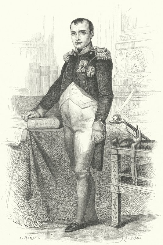 Napoleon I., císař Francie od Etienne after Ronjat