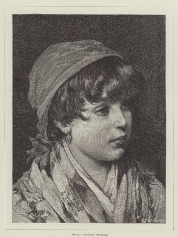 Bianca od Eugen von Blaas