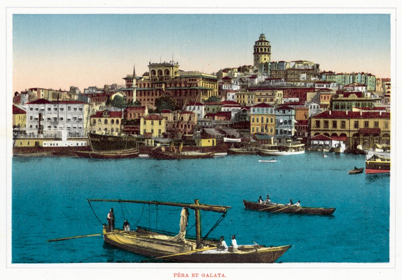 Pera Et Galata (colour photo) od European Photographer