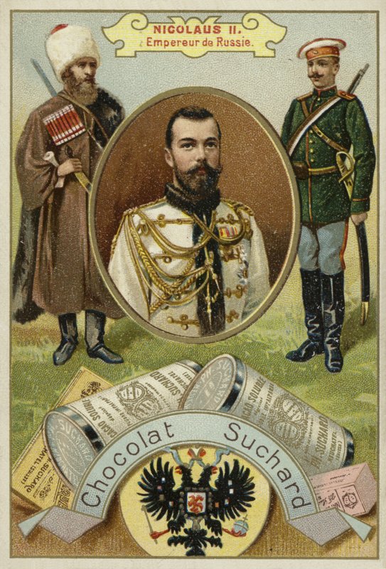 Nicholas II, car Ruska od European School