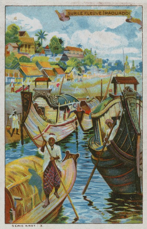 Na řece Irawaddy, Barma od European School
