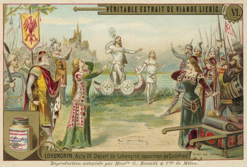 Scéna z opery Richarda Wagnera Lohengrin od European School