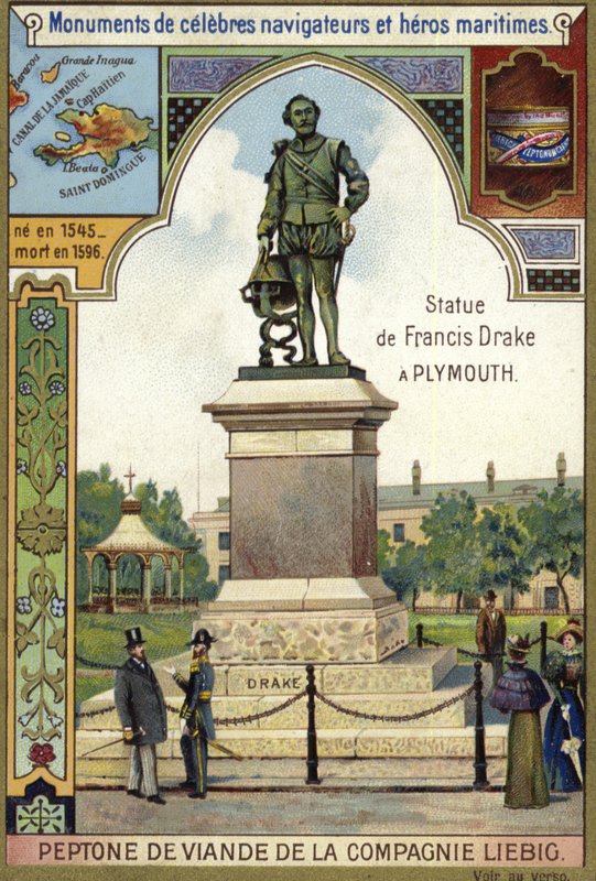 Socha sira Francise Drakea, Plymouth od European School