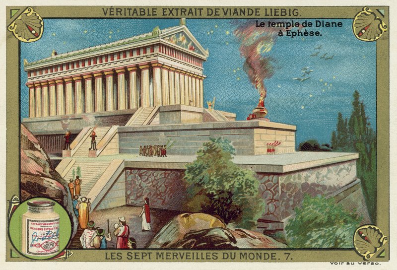 Artemidin chrám v Efesu od European School