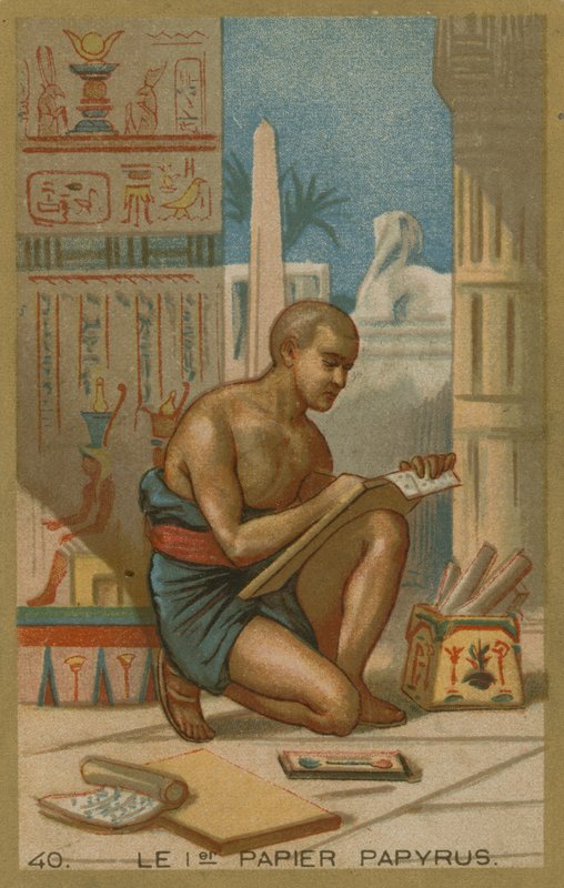 První papír. Papyrus od European School