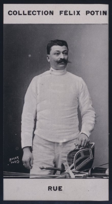 Adolphe Rue (1851) (černobílá fotografie) od European Photographer