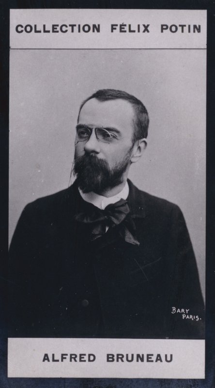 Alfred Bruneau (1857) (černobílá fotografie) od European Photographer