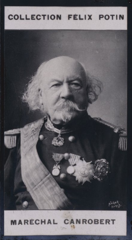 Francois Certain Canrobert (1809-1895) (černobílá fotografie) od European Photographer