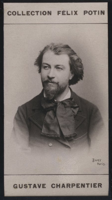 Gustave Charpentier (1860) (černobílá fotografie) od European Photographer