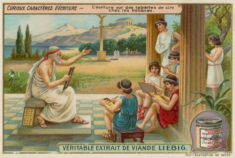 Archaické helénské písmo od European School
