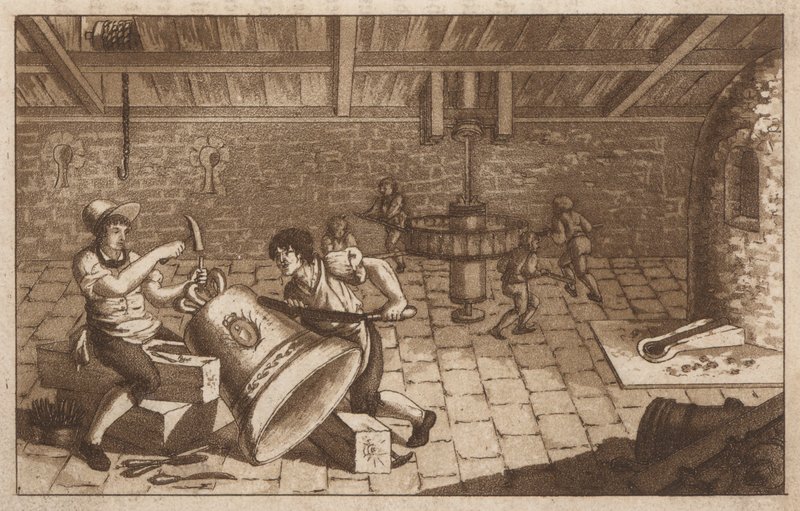 Zvonařství (litografie) od European School