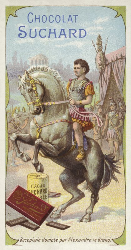 Bucephalus zkrocený Alexandrem Velikým od European School