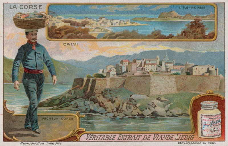 Calvi, Isula Rossa a rybář od European School